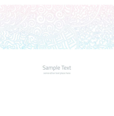 Vector ornate background with copy spaceのイラスト素材