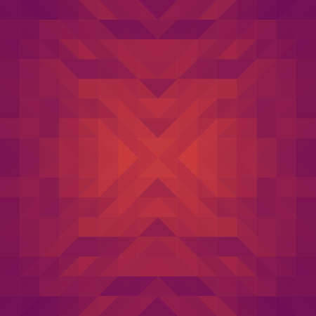 Vector geometric packground of flat glowing trianglesのイラスト素材