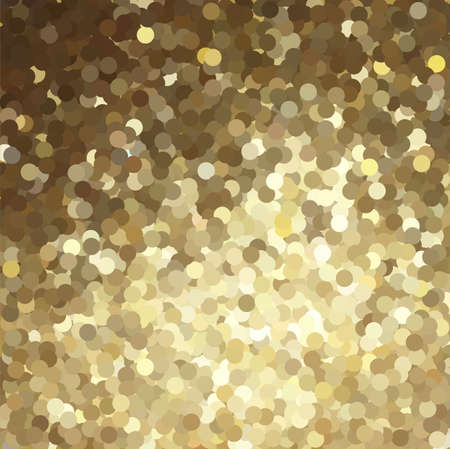 Vector golden glitter background template for cards, backdrops, invitations and posters.のイラスト素材