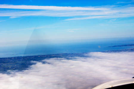 Arial Loire view, Atlantic oceanの写真素材