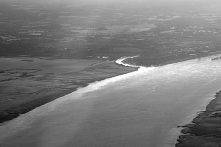 loire river aerial view