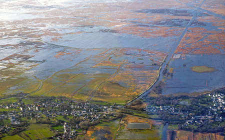 atlantic ocean aerial view