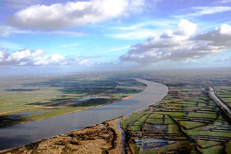 aerial view atlantic france