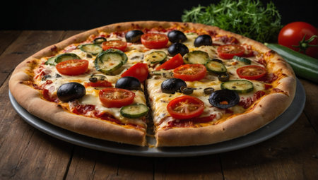 Italian dishes. Delicious food and healthy Mediterranean diet idea. Italian dishes. Copy space.の素材