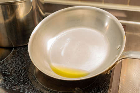 Photo of cooking a very delicious carbonaraの写真素材