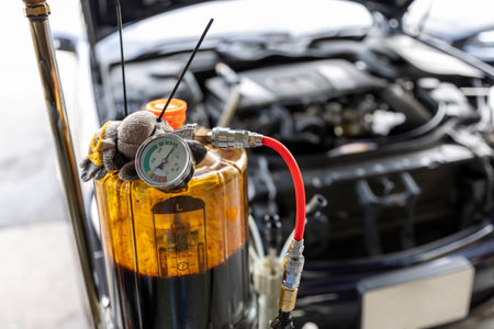 Car maintenance Oil change Mission oil change