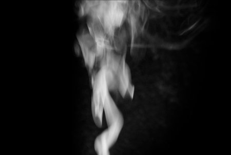 Steam and smoke overlay material can be used in layersの写真素材