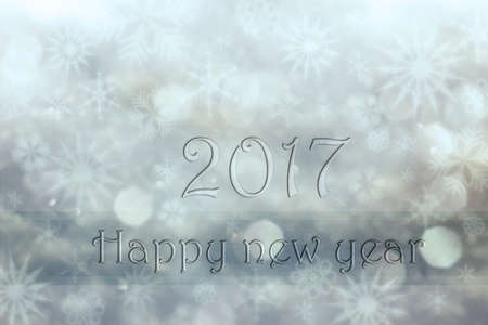 Happy New Year 2017の写真素材