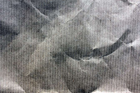Closeup of brown wrinkled paper texture background.の写真素材