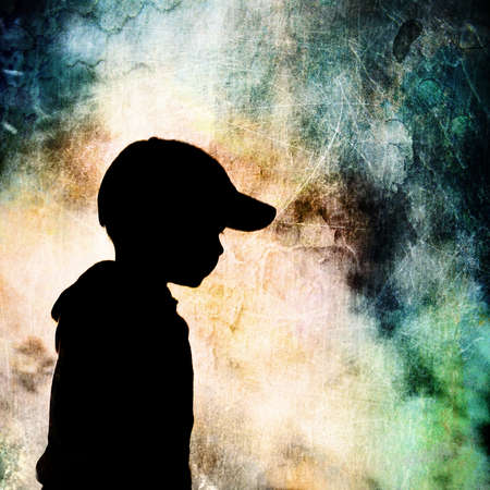 children silhouette