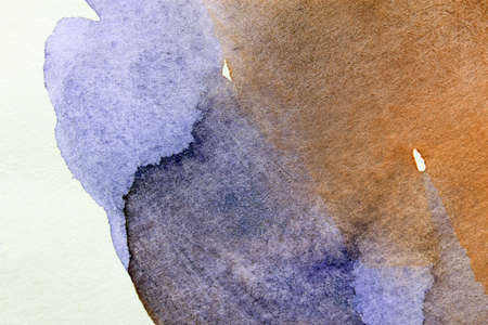 Blue watercolor background for textures and backgroundsの写真素材