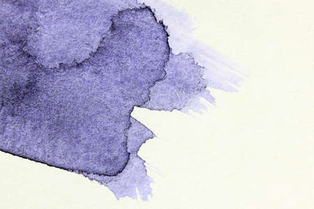 Blue watercolor background for textures and backgroundsの写真素材