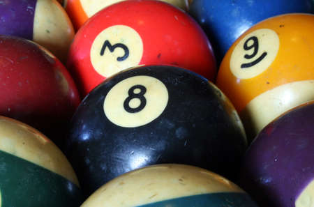 Billiard ballsの写真素材