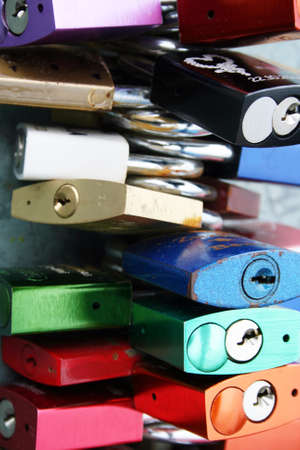Love Padlocksの写真素材