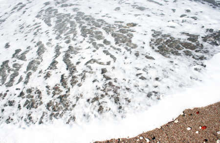 Montenegro beach sceneの写真素材