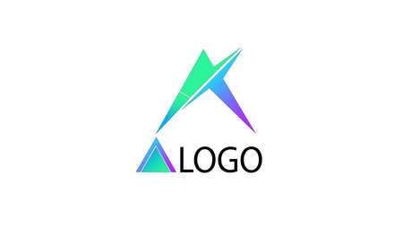LOGO letter Aのイラスト素材