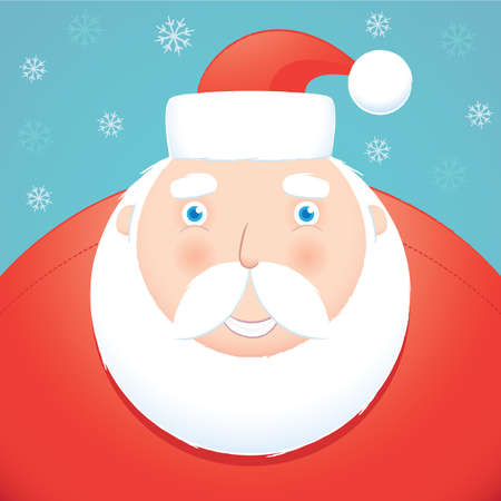  Father Christmas  Suitable for Christmas card design のイラスト素材