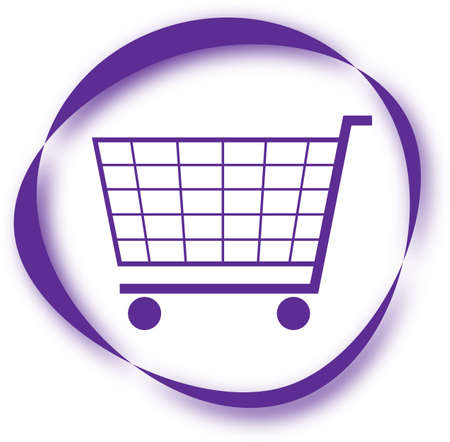 shopping cart symbolのイラスト素材