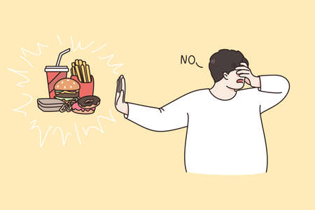 Diet and healthy eating concept
