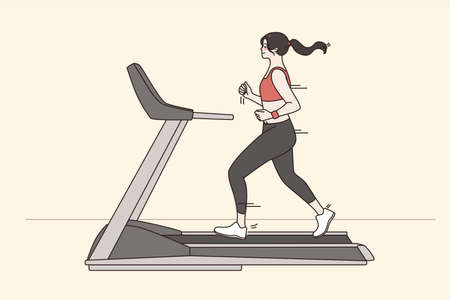Active sporty lifestyle and jogging concept
