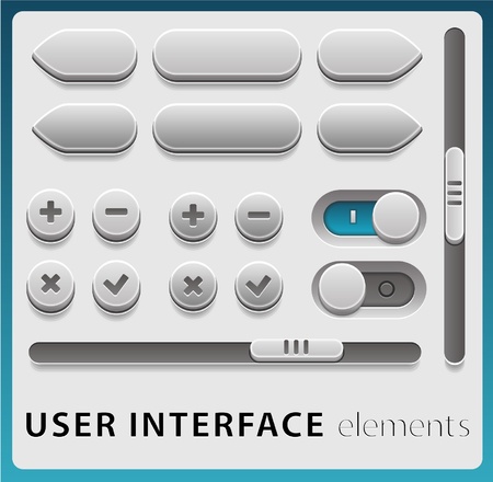 User Interfaceのイラスト素材