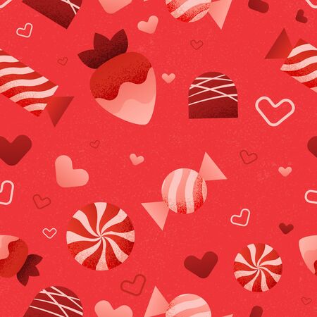 Vector Seamless Valentine\\のイラスト素材