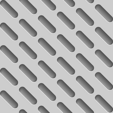 Seamless Steel Plate pattern metal grid textureのイラスト素材