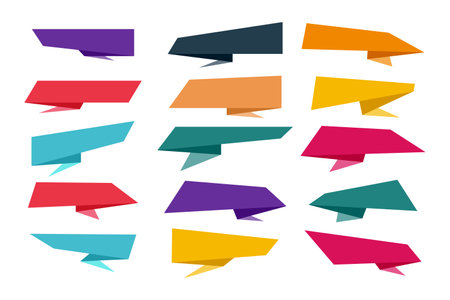 Empty sale labels collection isolated on white backgroundのイラスト素材