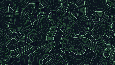 Topographic map contour lines backgroundのイラスト素材
