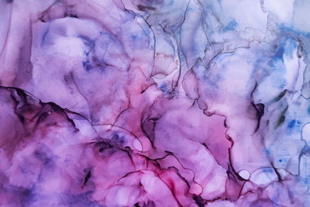 Abstract elegant alcohol ink backgroundのイラスト素材