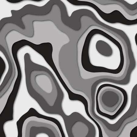 Abstract colorful papercut background designのイラスト素材