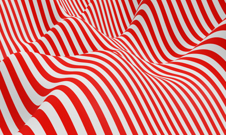 Realistic optical illusion background designの写真素材