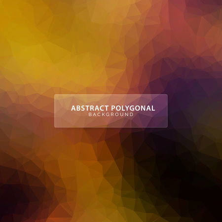 Abstract dark low poly triangular background designのイラスト素材