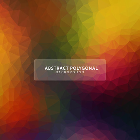 Polygonal abstract background with triangle shapesのイラスト素材
