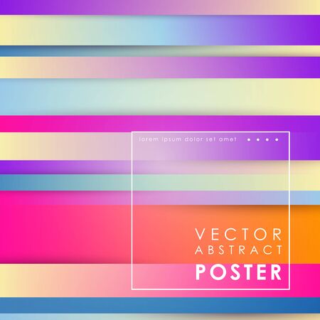 Abstract lined tech background. Futuristic light interface. Vector illustration with transparent geometric shapesのイラスト素材