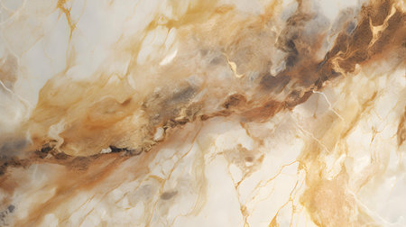Elegant marble texture in champagne colors. Luxury panoramic background.の素材