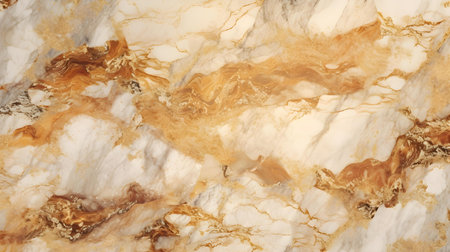 Elegant marble texture in champagne colors. Luxury panoramic background.の素材
