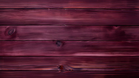 Close up of burgundy painted wooden planks. Wooden background textureの素材