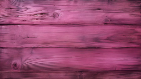 Close up of dark pink painted wooden planks. Wooden background textureの素材