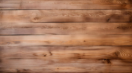 Close up of light brown painted wooden planks. Wooden background textureの素材
