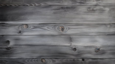 Close up of pewter painted wooden planks. Wooden background textureの素材