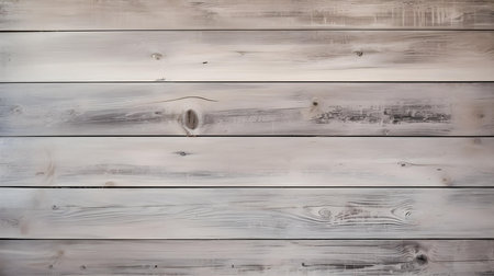 Close up of taupe painted wooden planks. Wooden background textureの素材