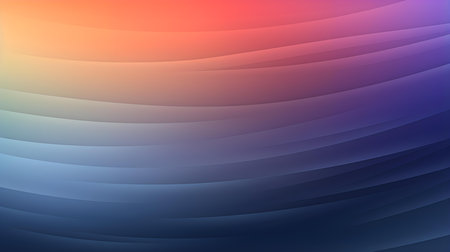 Gradient background in multiple colors with soft waves. Elegant display wallpapersの素材