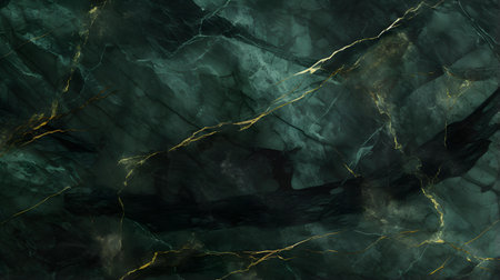 Marble texture in dark green colors. Elegant Backgroundの素材