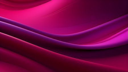 Abstract 3D Background of soft Waves in magenta Colors. Elegant wallpapersの素材