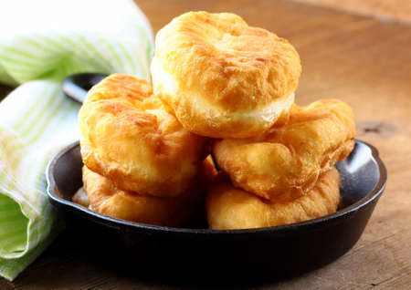 fried patties with potatoes ,  rustic style