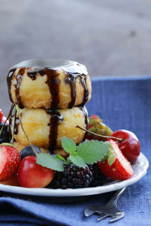 cottage cheese pancakes cheesecakes with fresh berries