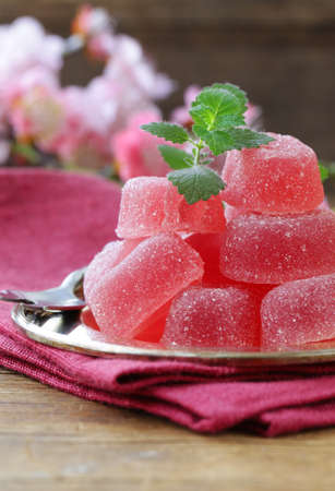 berry fruit homemade jujube sweet summer dessertの写真素材