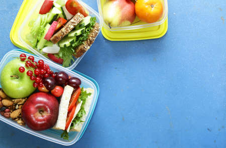 Lunch box for healthy eating at the office and school