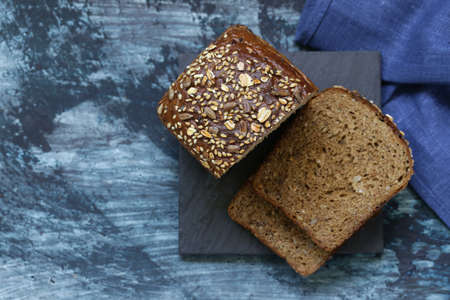 Rye wholemeal bread - healthy food